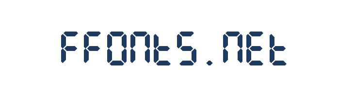 Digital Display Regular font — Lorem ipsum body text preview