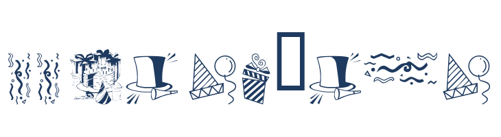 LCR Party Dings font — Lorem ipsum body text preview